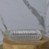 Vintage molded glass butter maker