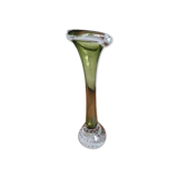 Swedish soliflore vase in blown glass