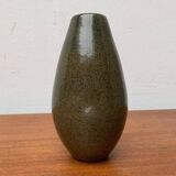 East German pottery vase from the mid-century GDR by VEB Coswig Keramik, 1960s.