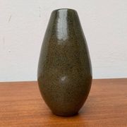 East German pottery vase from the mid-century GDR by VEB Coswig Keramik, 1960s.