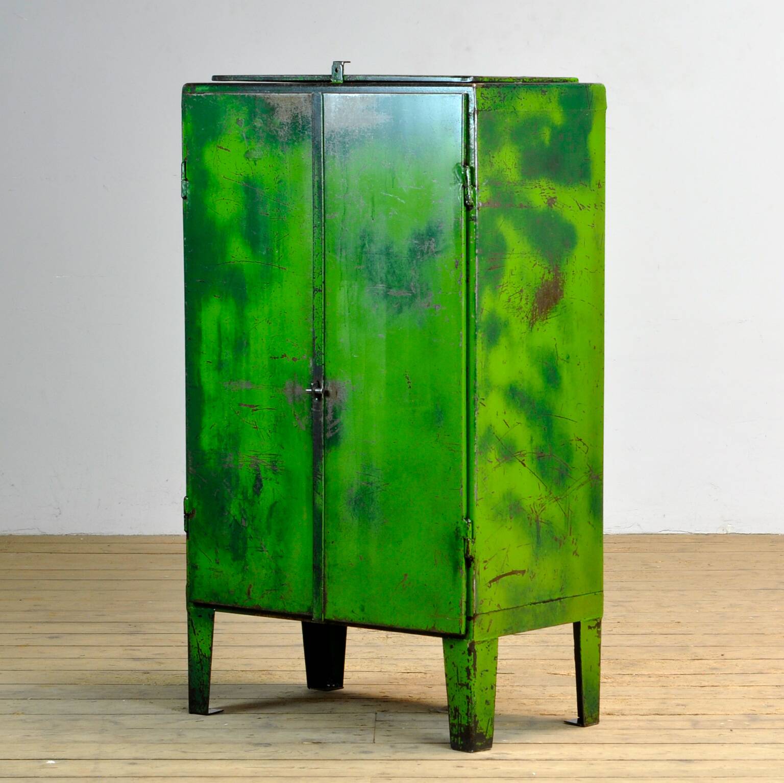 Industrial Iron Cabinet, 1960s