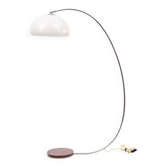 Arc lamp, 70s, rosewood base