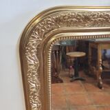 Louis Philippe mirror gilded old 95/65cms