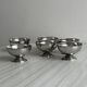 Lot de 6 coupelles à glace en inox