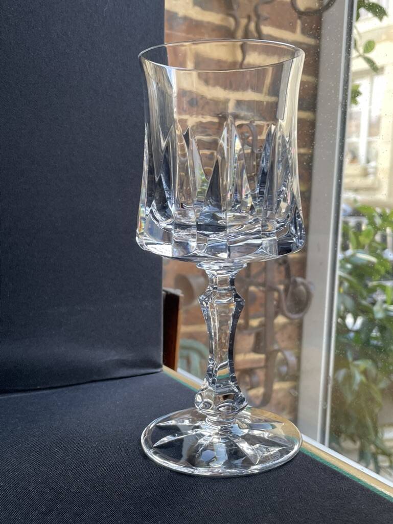 6 water glasses – Cristalleries Royales de Champagne - Bayel