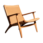 Fauteuil Hans Wegner modèle CH25 conçu pour Carl Hansen & Søn
