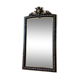 Antique mirror with Napoleon III pediment