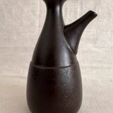 Pichet, vase vintage en grès texturé par Franco Pozzi