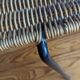 Pair of “Basket” chairs by Gian Franco Legler