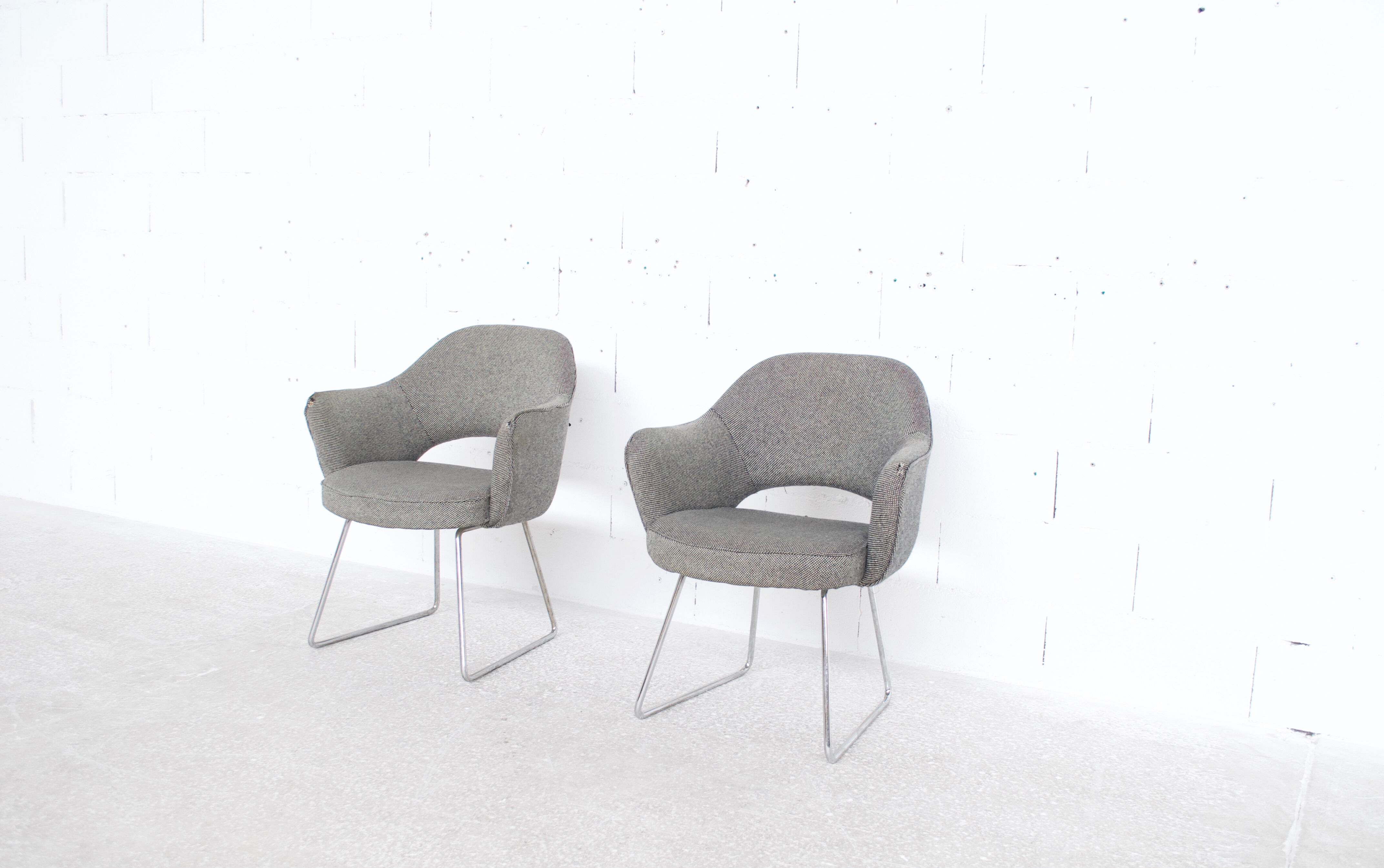 Pair of knoll armchairs Eero Saarinen 1960