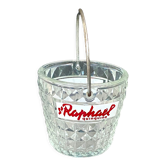 Vintage ice bucket - st raphaël apéritif - glass