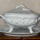 Vegetable soup tureen porcelain PH Deshoulièrrs