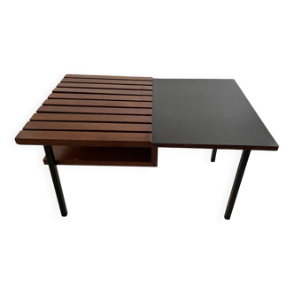 Modernist slatted coffee table