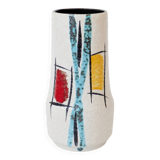 Sculptural vase Midcentury Scheurich, West Germany, 1960s