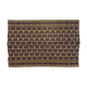 Tapis brun tissé à la main Teppich Roumanie 204x146cm