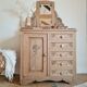Commode coiffeuse Art déco bois brut