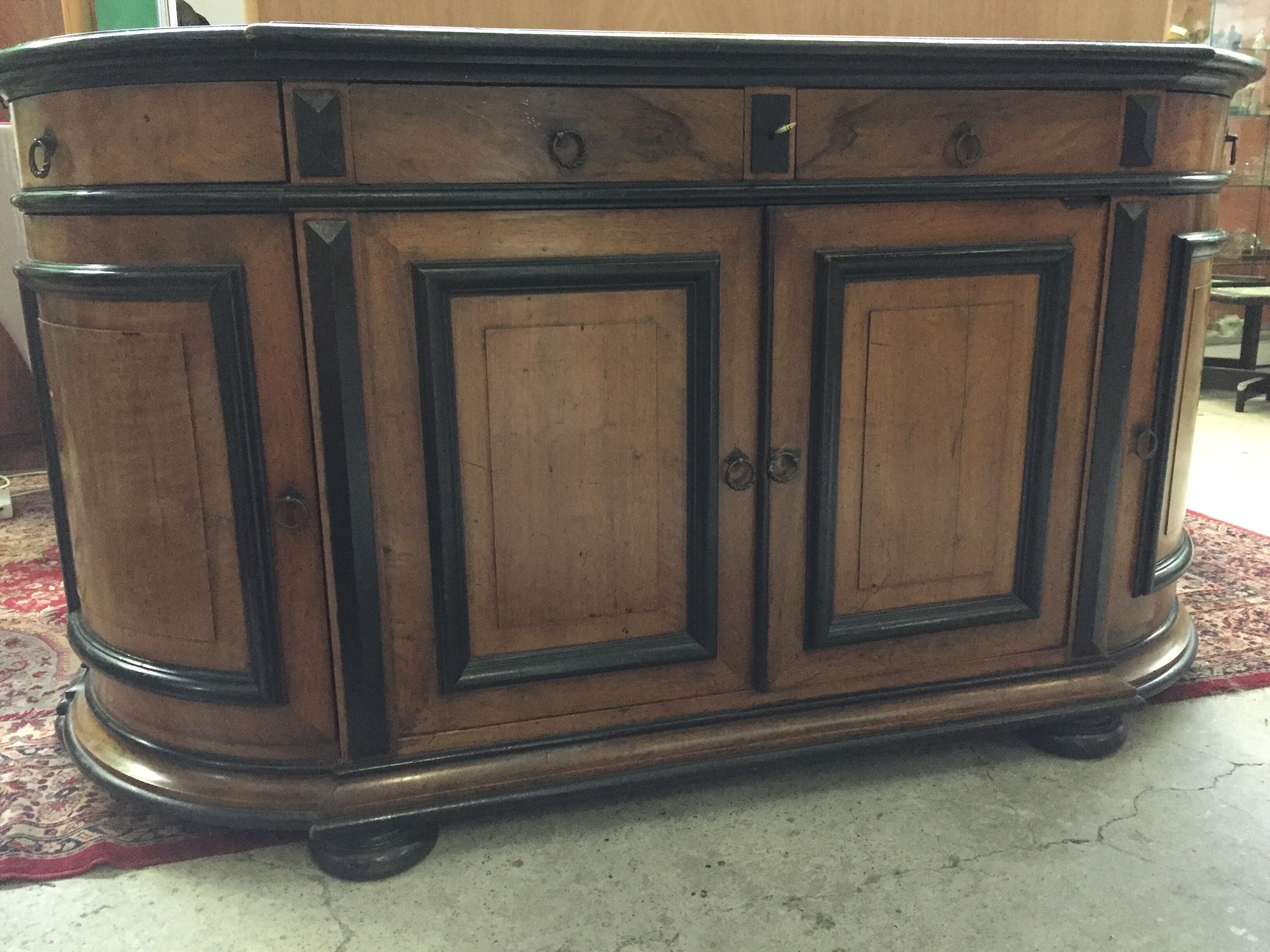 Napoleon III walnut buffet