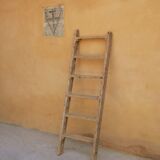 Vintage wooden farm ladder