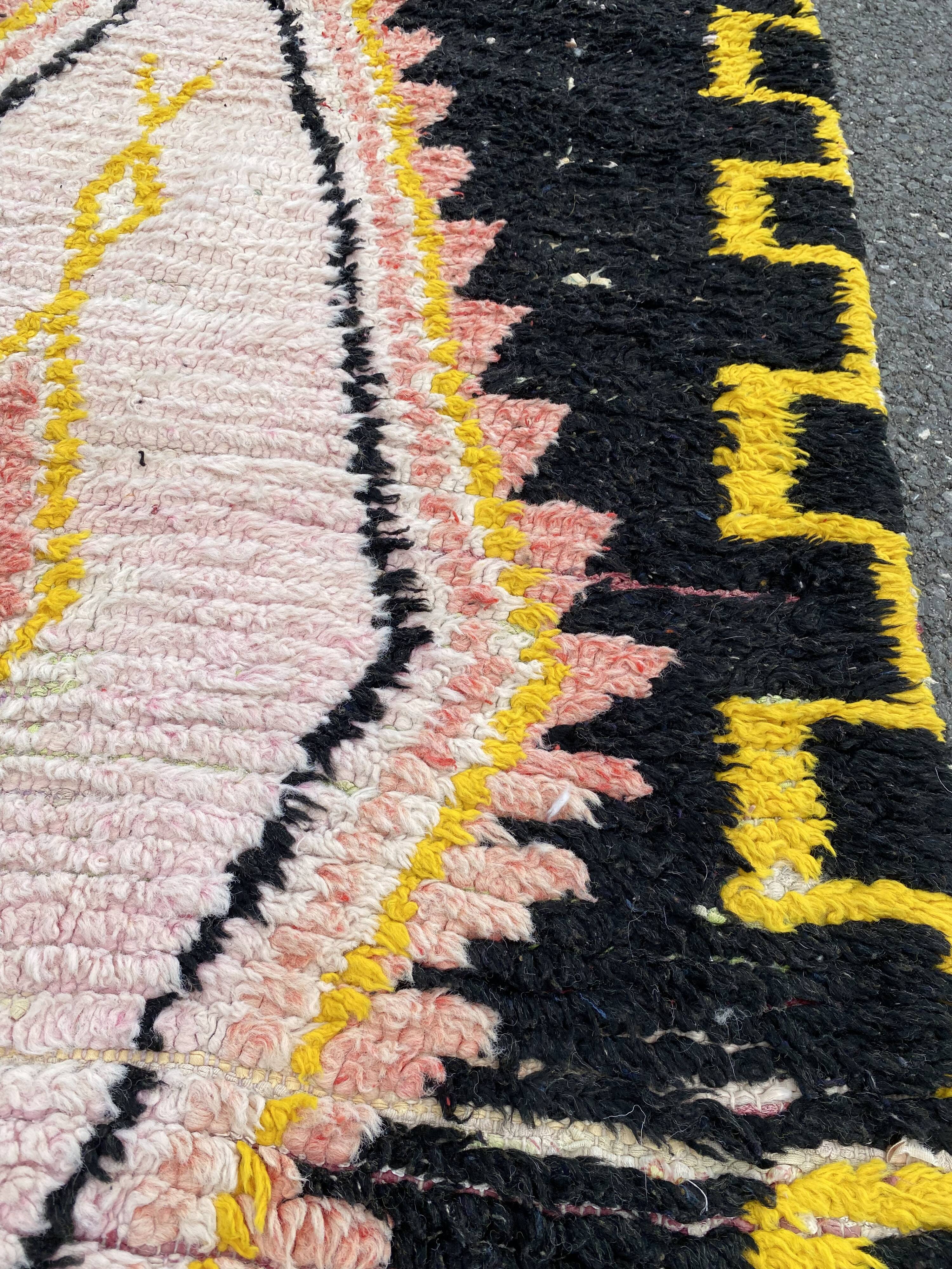 Carpet berbere corridor boujaad 95x380 cm