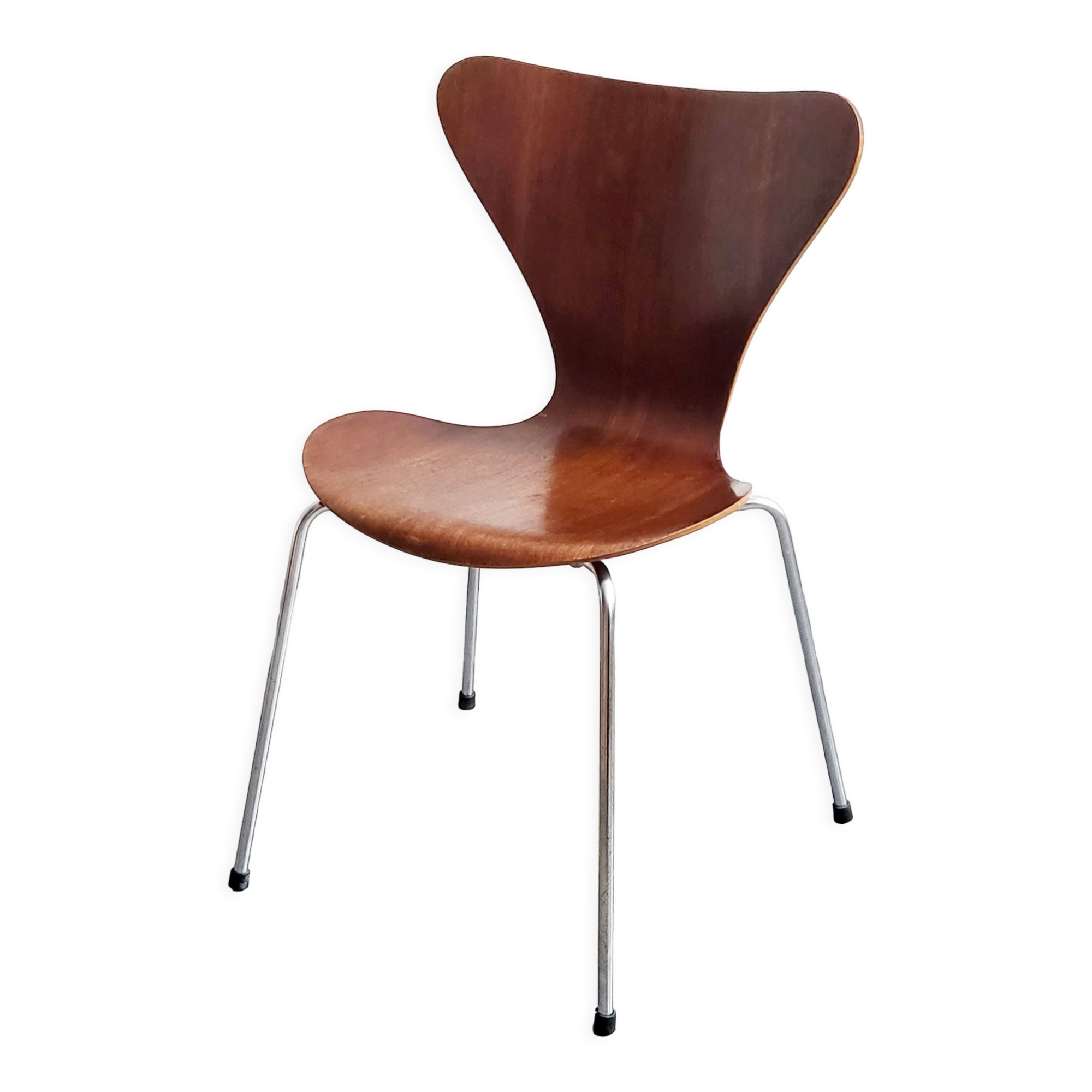 Chair 3107 by Arne Jacobsen for Fritez Hansen old edition