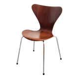 Chair 3107 by Arne Jacobsen for Fritez Hansen old edition
