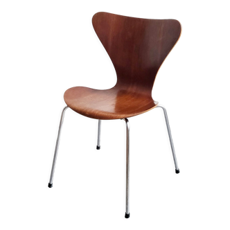 Chair 3107 by Arne Jacobsen for Fritez Hansen old edition