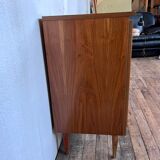 Scandinavian sideboard style walnut 1960