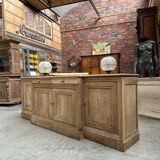 Solid oak enfilade from the 19th century.