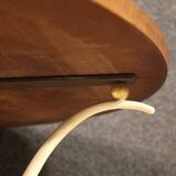 French design coffee table in painted metal from 60s