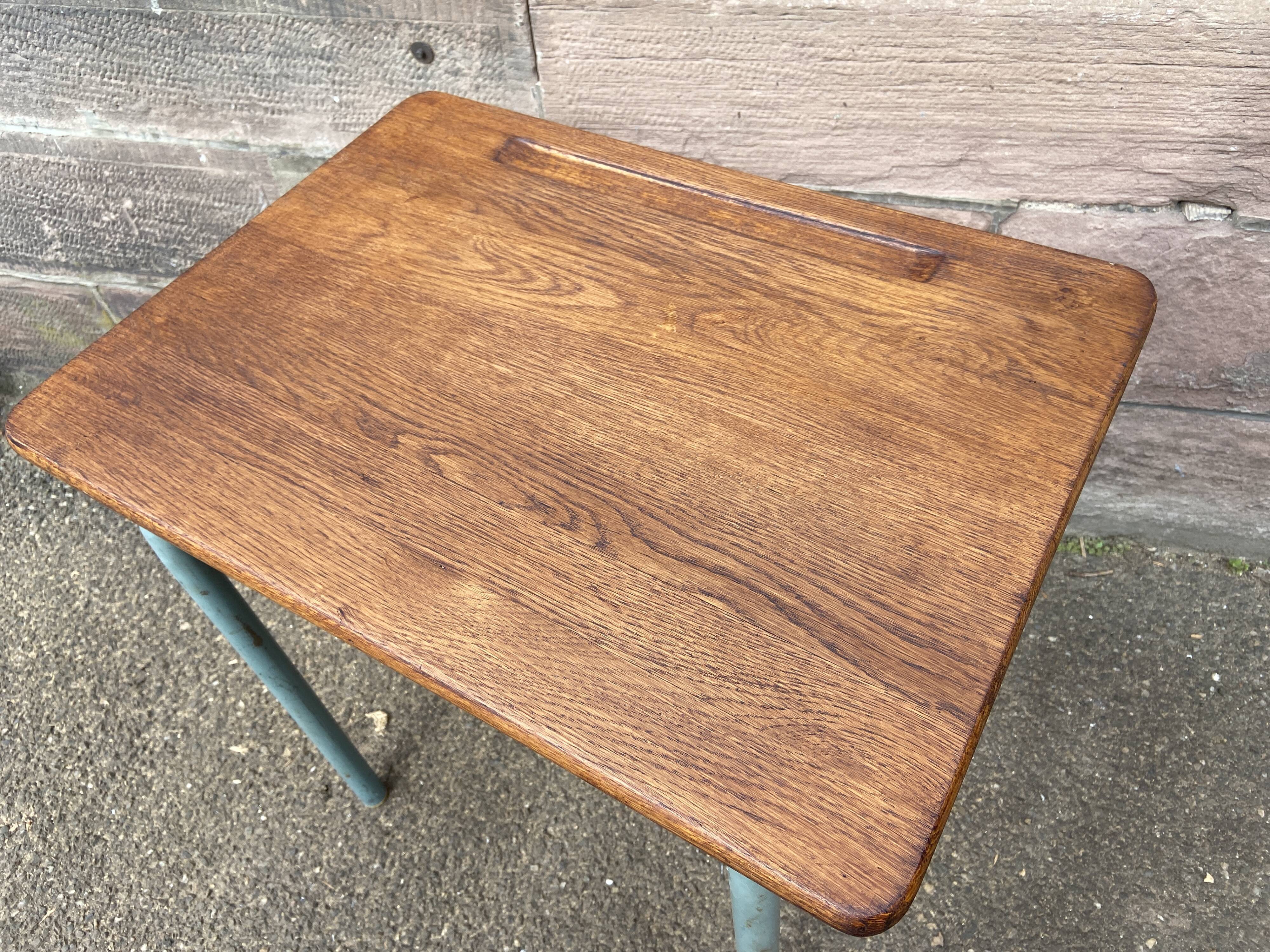 Small vintage kindergarten desk