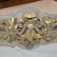 LOUIS XV style ledge in carved and patinated wood