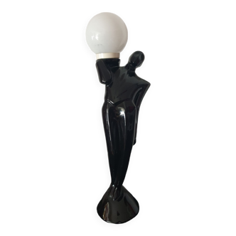 Delfts ceramic lamp from the 70s
