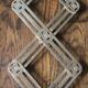 Vintage folding metal trivet