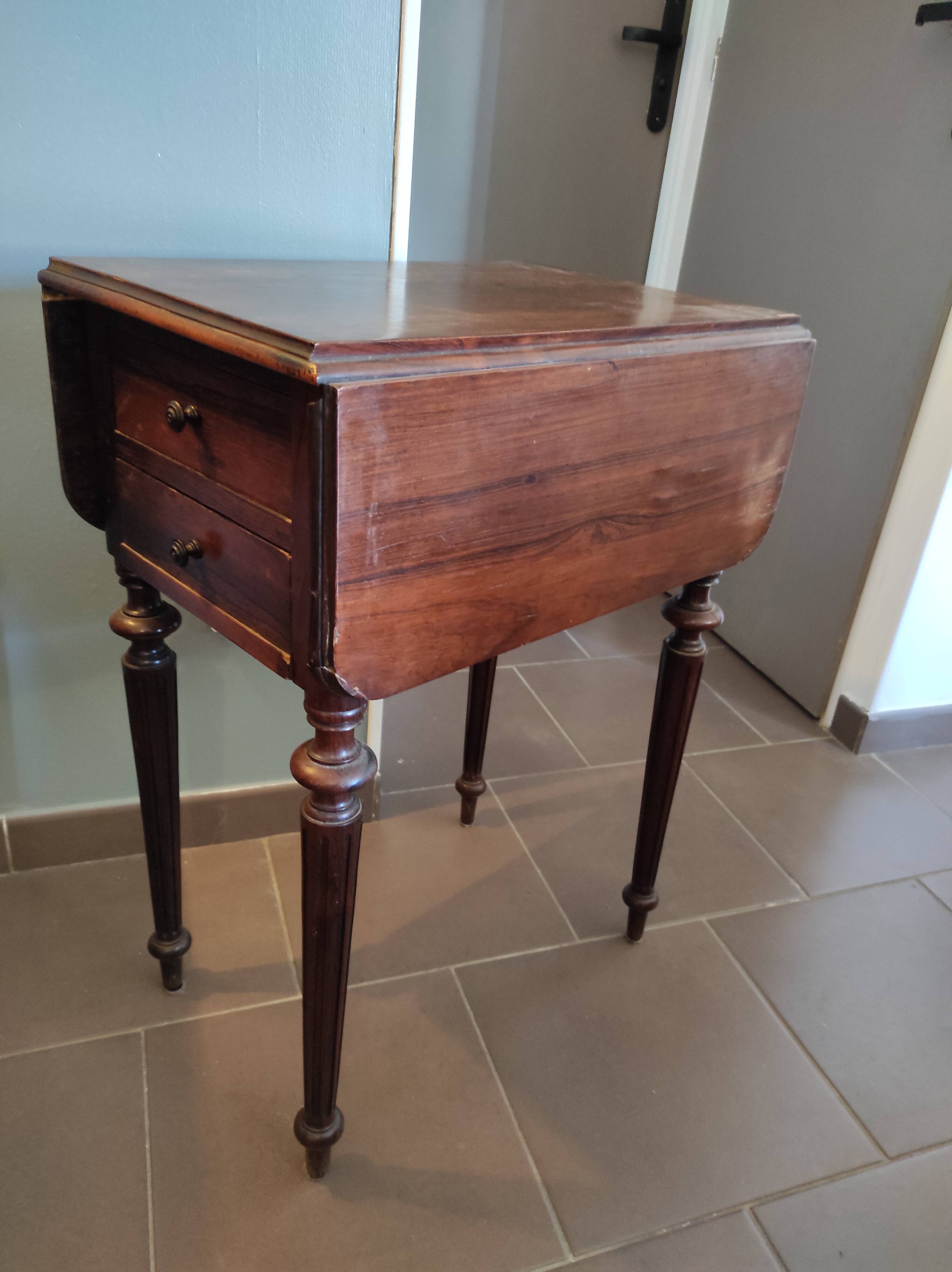 Two bedsides Louis Philippe style