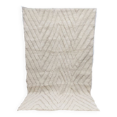Handmade wool Berber rug 240 X 135 CM