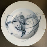 Vaisselle bleue anglaise vintage Moore & Co