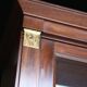 Mahogany veneer library, coming from Matignon