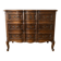 Louis XV arbalète style commode with 3 wooden drawers
