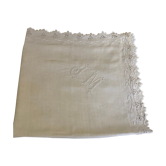 Taie d'oreiller  monogramme JM