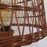 1960 Wicker Lamp