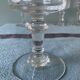 Lot de 4 verres à pieds anciens
