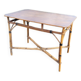 Rattan / bamboo dining table