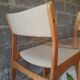 Set of 3 Danish Scandinavian chairs Uldum Mobelfabrik 7171