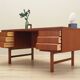 Teak desk, Danish design, 1970s, production: Denmark