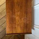 Chevet ou table d'appoint en bois style danois vintage