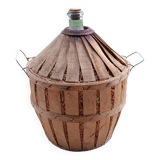 Dame-jeanne dans son emballage