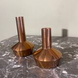 Designer candle holder duo