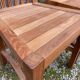 6 chaises en bois de teck