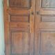 Old oak cabinet doors