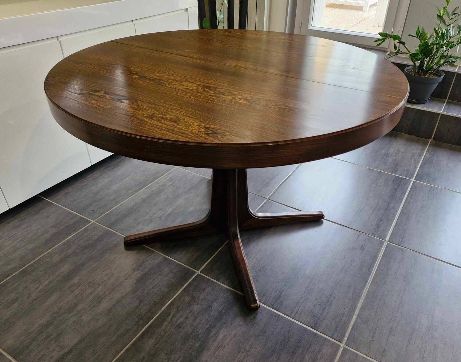 Baumann vintage extendable table 1970s